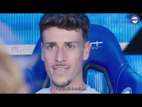 Antonio Blanco: "Veo la evolución que he tenido y estoy muy feliz por ello" | Deportivo Alavés