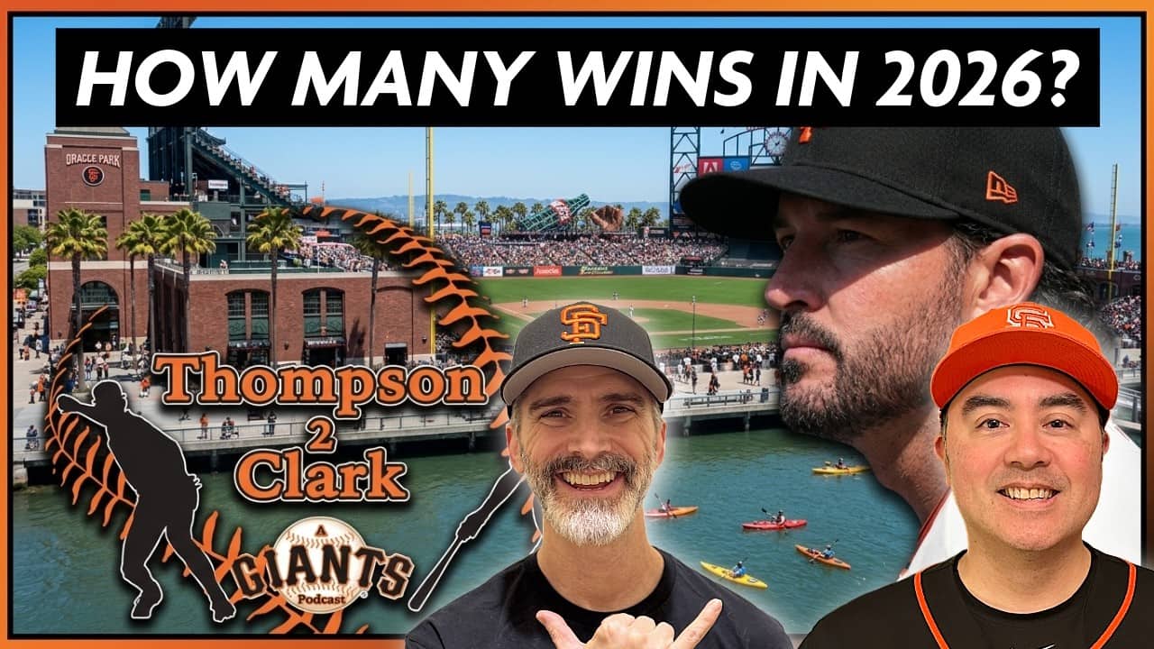 SF Giants 2026 Win Total: Will They Finally Break the .500 Curse? | Thompson 2 Clark