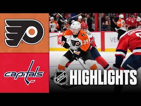 Flyers vs. Capitals | NHL Highlights | February 25, 2026