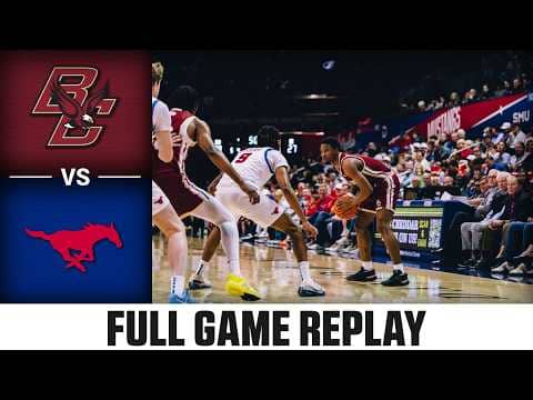 Boston College vs. SMU Full Game Replay | 2025-26 ACC Men's Basketball
