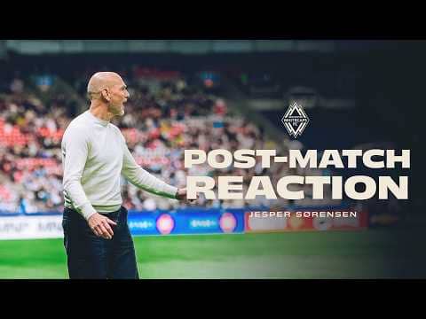 Jesper Søresen's Post-Victory Reaction vs Toronto FC