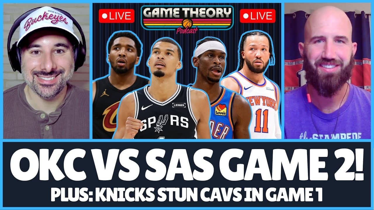 Thunder and Spurs TIED at 1-1 | Knicks Stuns Cavs | NBA Conference Finals | Kidd OUT in Dallas