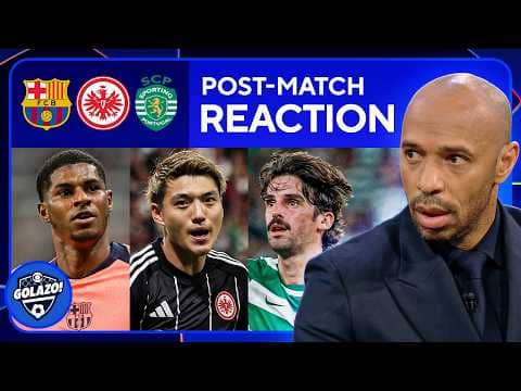 Thierry and Jamie react as Barcelona beat Newcastle and Matchday 1 comes to a close | UCL Today