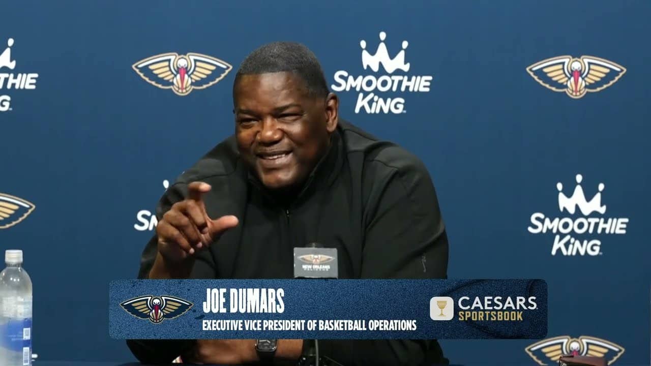 Joe Dumars | Pelicans End-of-Season Press Conference (2025-26)
