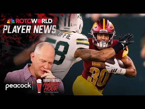 How Austin Ekeler's injury changes Commanders RB outlook | Fantasy Football Happy Hour | NFL on NBC