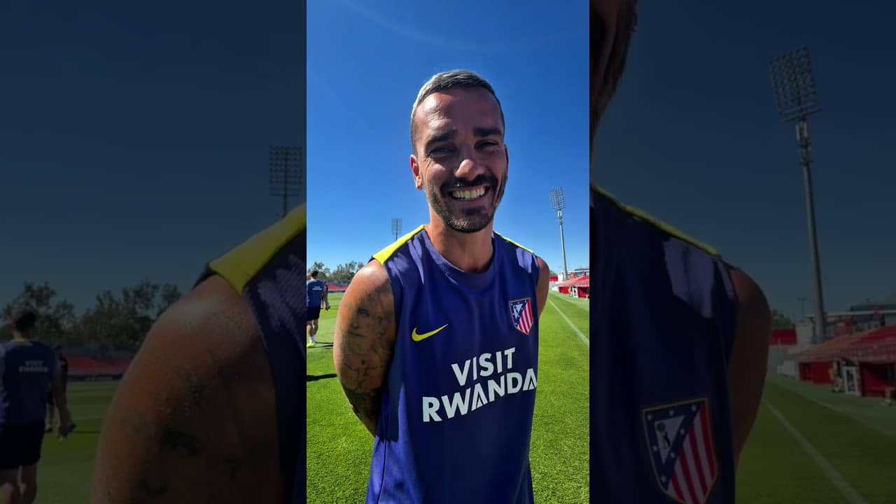 It's a very special someone's last training session 🥲