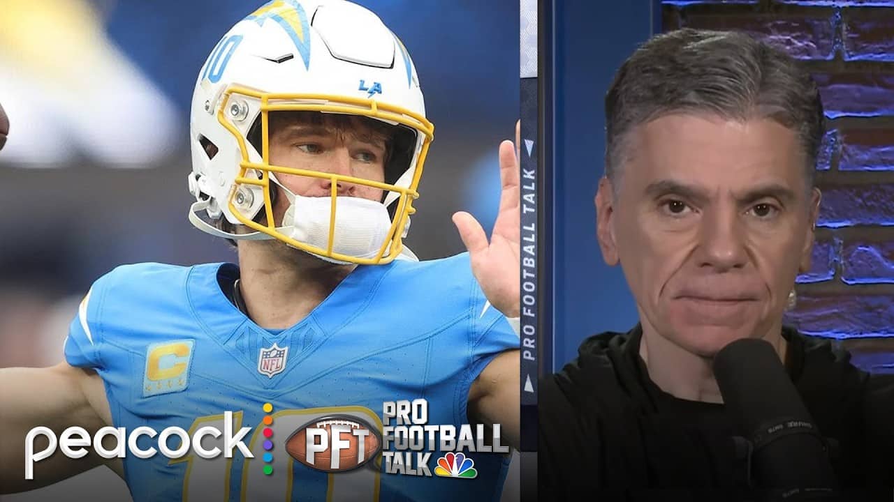 Chargers’ Justin Herbert misses voluntary phase two practice | Pro Football Talk | NFL on NBC