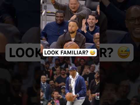 Steph mimics Melo 😅