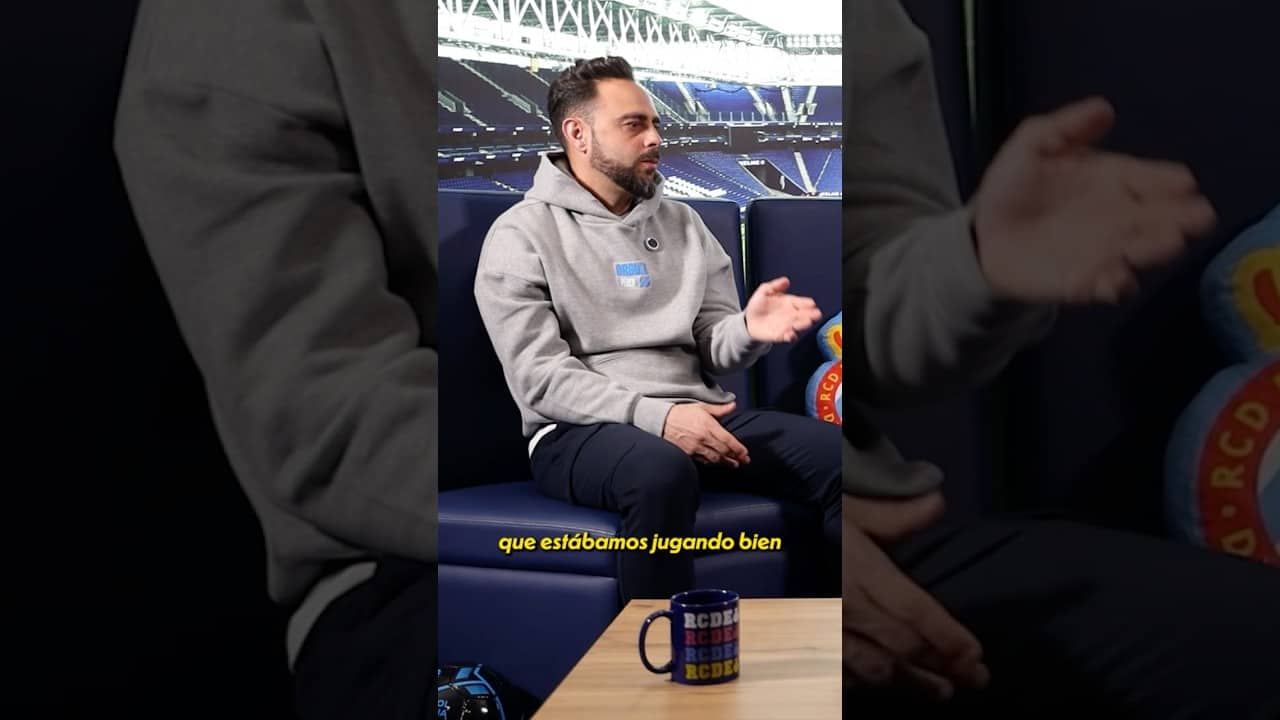 Sergio García, protagonista del primer podcast de ‘Quan la pilota calla’ 🤍💙 #RCDE