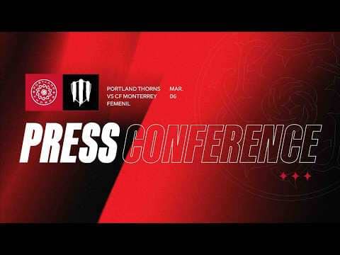 Press Conference: Preseason vs CF Monterrey Femenil