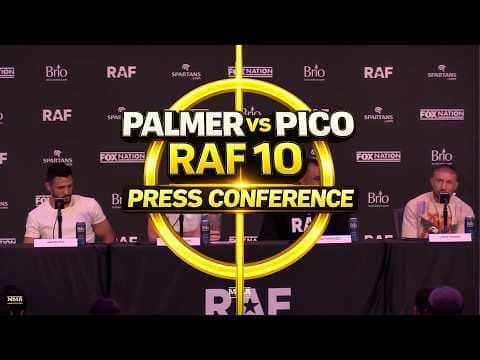 Aaron Pico vs. Lance Palmer RAF 10 Press Conference - MMA Fighting