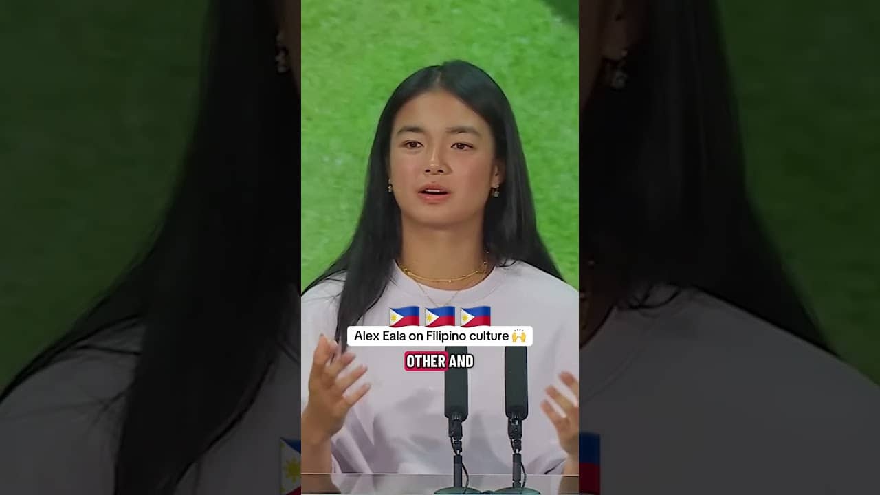 Alex Eala on the supportive Filipino community 🇵🇭