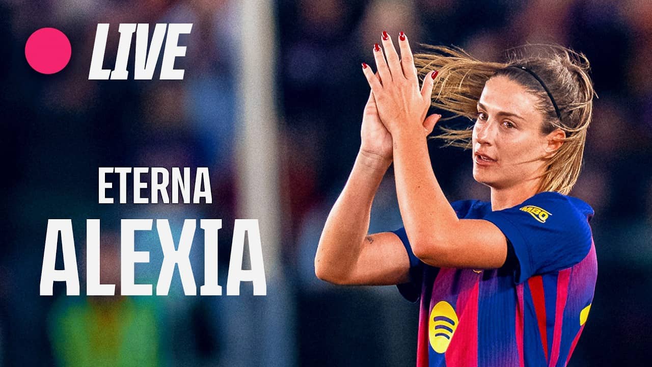 🔴 LIVE | ALEXIA PUTELLAS FAREWELL EVENT AT SPOTIFY CAMP NOU 💙❤️