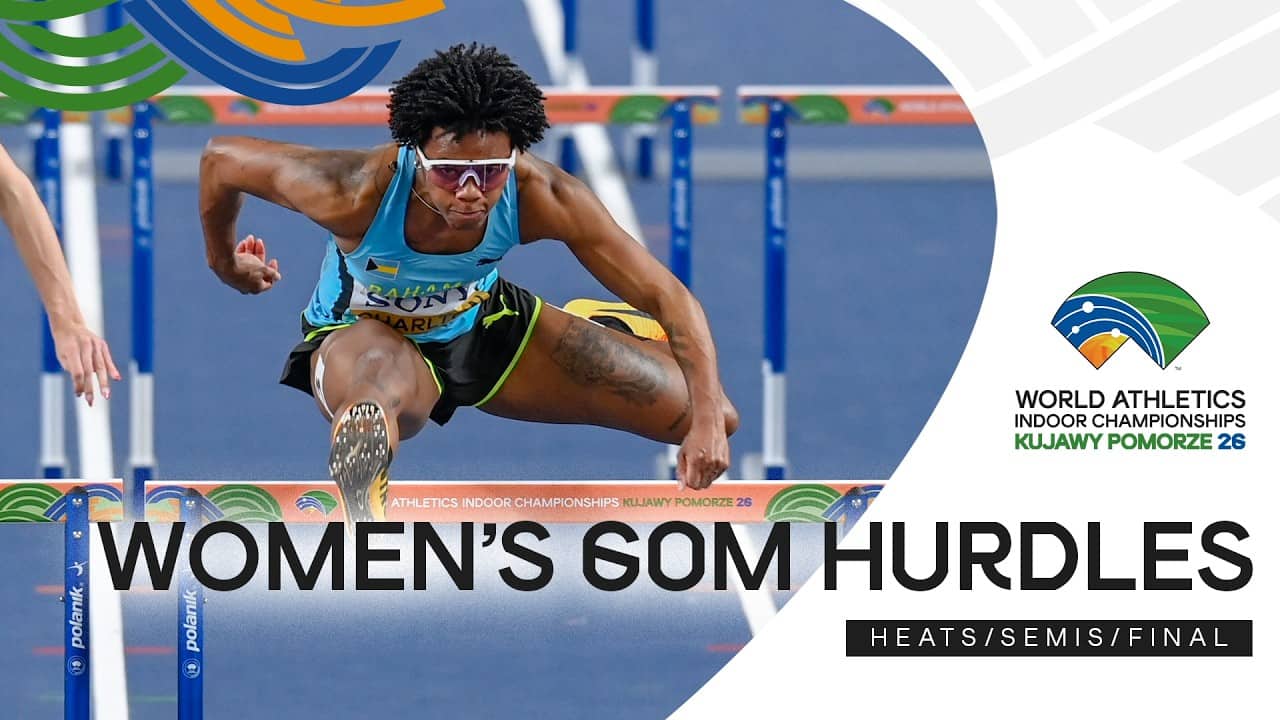 Full Women's 60m Hurdles Heats + Semis + Final  | World Indoor Championships Kujawy Pomorze 26