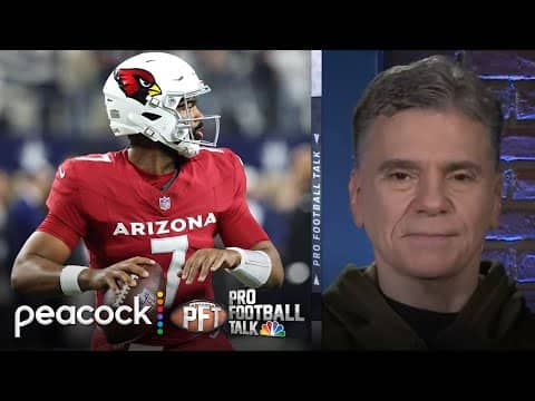 Jacoby Brissett proves he’s ‘the guy’ for Cardinals after Week 9 | Pro Football Talk | NFL on NBC