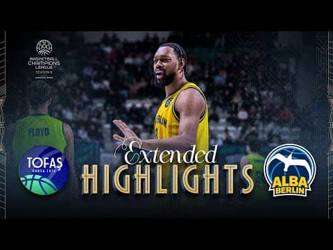 Tofas Bursa v ALBA BERLIN | Round of 16 | Full Game Highlights | #BasketballCL 2025-26