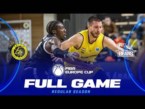 LIVE - Falco Vulcano Energia KC Szombathely v Bakken Bears | FIBA Europe Cup 2025-26 |Regular Season