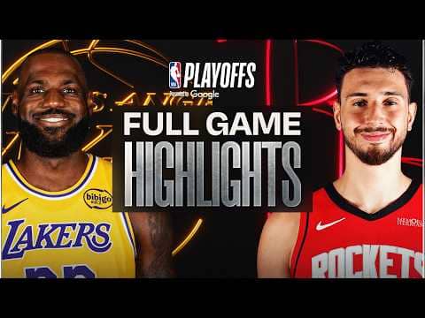 #4 LAKERS at #5 ROCKETS | FULL GAME 6 HIGHLIGHTS | May 1, 2026