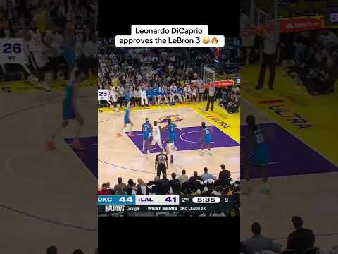 Leonardo DiCaprio 🤝 LeBron James