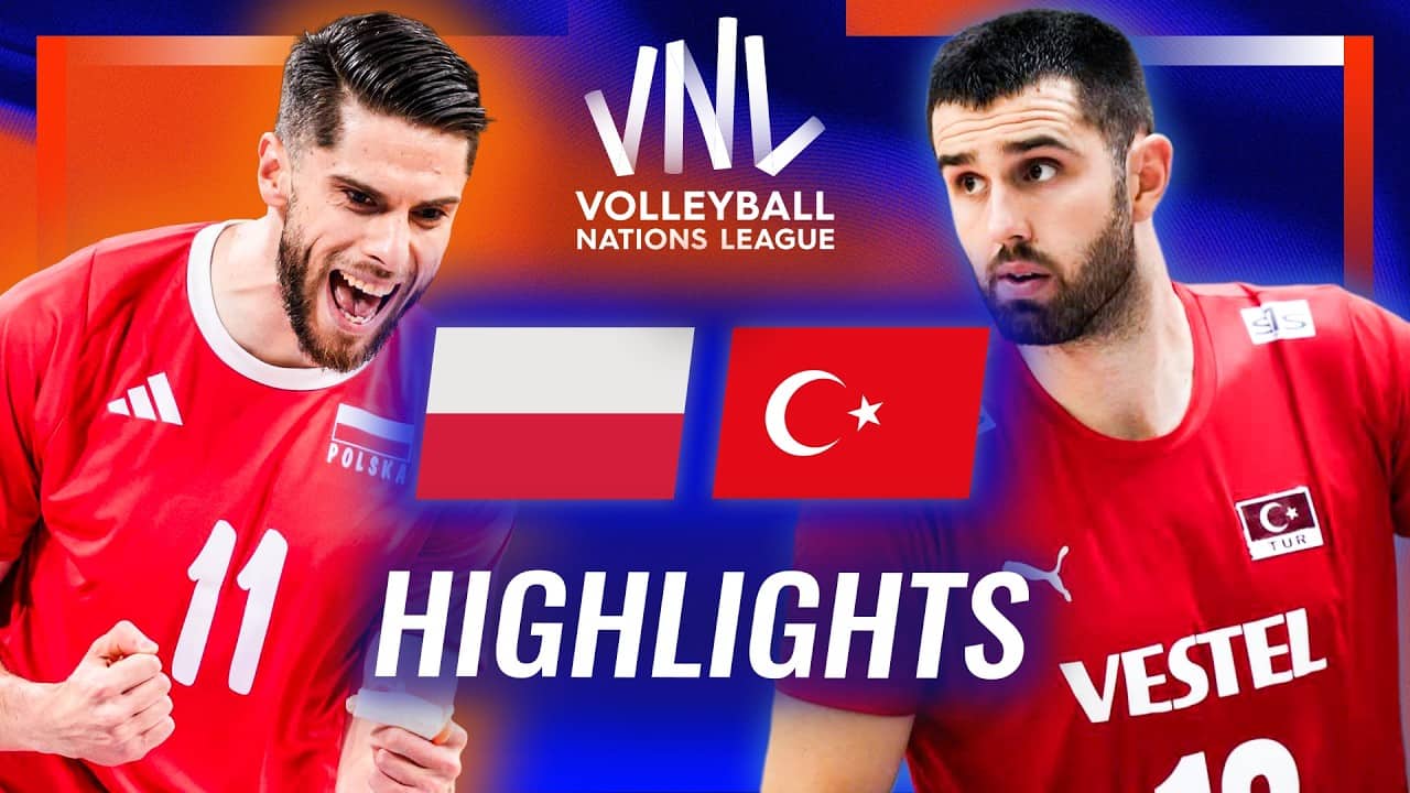 Poland 🇵🇱 vs. Türkiye 🇹🇷 - Highlights | Week 2 | Men's VNL 2026