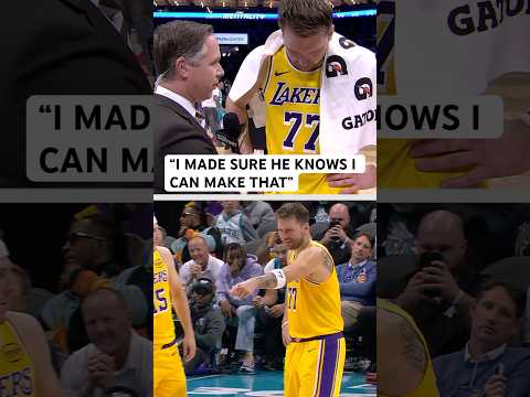 Luka had to let AR know his halfcourt shot was better