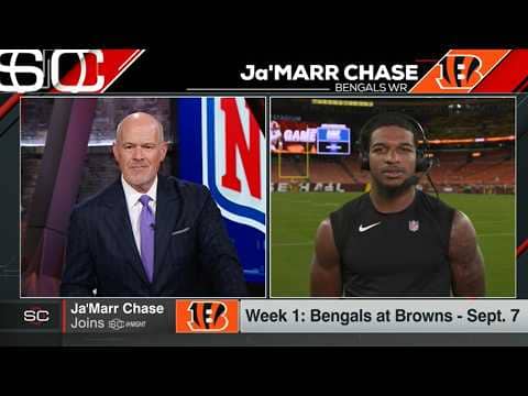 Rich Eisen interviews Ja'Marr Chase about Joe Burrow, Trey Hendrickson & the Bengals | SportsCenter