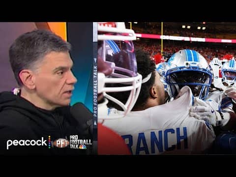 Brian Branch incites brawl between Lions, Chiefs after loss | Pro Football Talk | NFL on NBC
