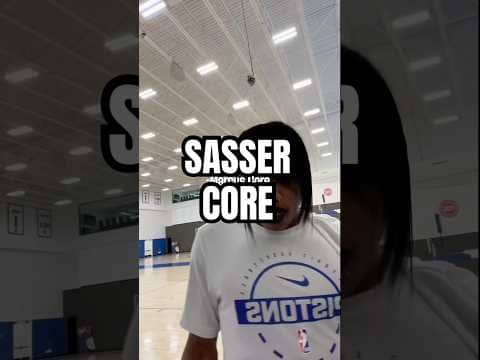Sasser’s been questioning everything since day one 😂 #nba #detroitpistons