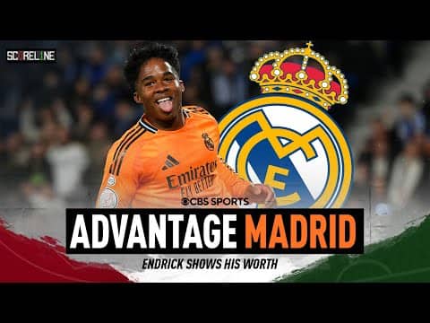 Endrick SHINES as Real Madrid gets a massive result vs. Real Sociedad in Copa del Rey SF 1st Leg!