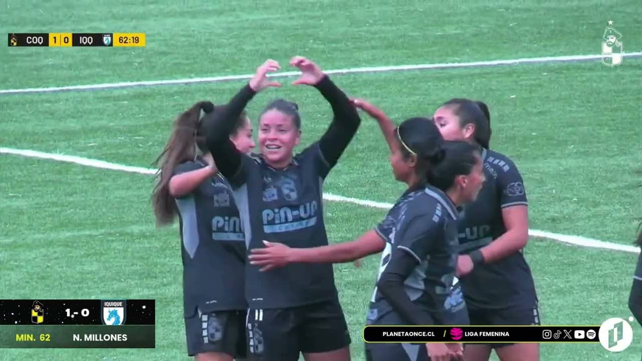 #GolesP11 Coquimbo U. 1-0 D. Iquique Fecha 8 1ra Rueda Liga Femenina 13-05-2026