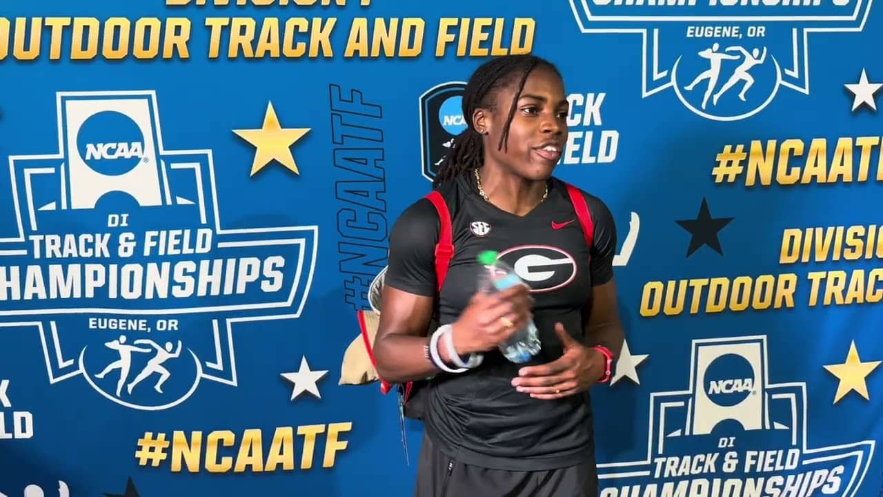 Georgia’s Adaejah Hodge On Rebounding From 100m Loss To Run NCAA 200m Record In 21.69