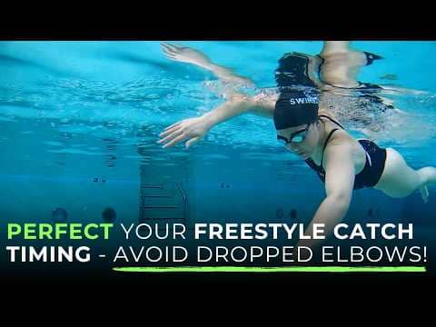 How to Perfect Your Freestyle Catch Timing - Avoid Dropped Elbows!