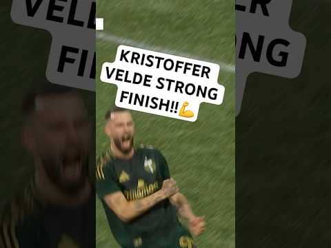 Velde SCORES THE OPENER💥 for Portland!!