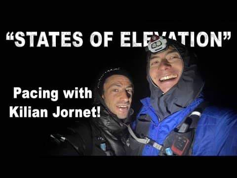 Pacing with Kilian Jornet during his "States of Elevation" in Colorado finishing the Nolan's 14 line