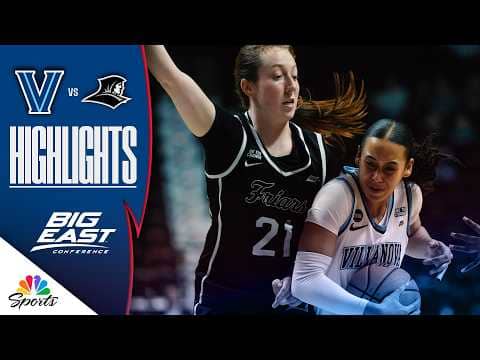 Villanova vs. Providence | BIG EAST WOMEN'S BASKETBALL TOURNAMENT HIGHLIGHTS | 3/7/26 | NBC Sports