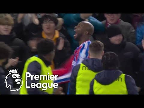Jean-Philippe Mateta heads Crystal Palace in front of Fulham | Premier League | NBC Sports