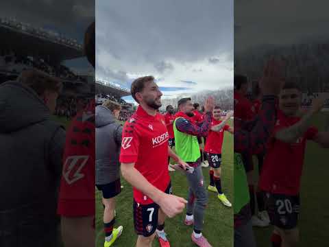 Valientes y luchadores #osasuna #rayoosasuna