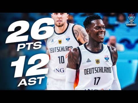 Dennis Schröder's BIG TIME DOUBLE-DOUBLE | FIBA EuroBasket 2025 | September 12, 2025