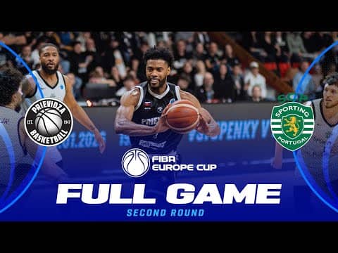 LIVE - BC Prievidza v Sporting CP | FIBA Europe Cup 2025-26 | Second Round
