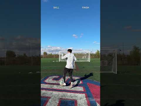 Skill and finish challenge with the U16s #mnufc #soccer #football #skills #mls
