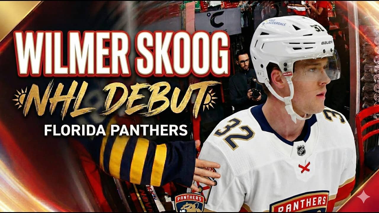 DEBUT ALL ACCESS | Wilmer Skoog's NHL Debut with Panthers