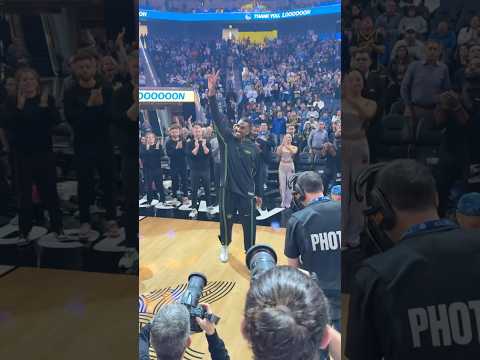 Kevon Looney receives a warm welcome in the bay #pelicans #warriors #nba