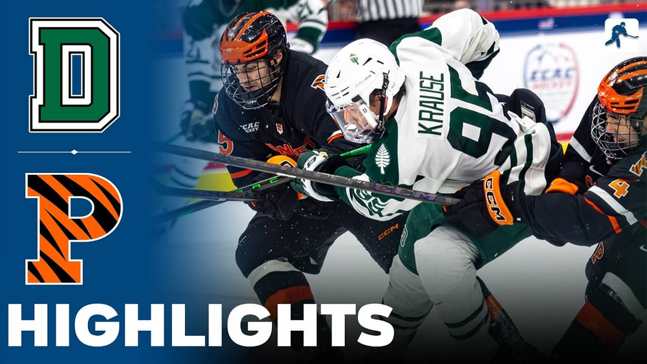 Dartmouth vs Princeton | ECAC Hockey Championship Final | Highlights - March 21, 2026