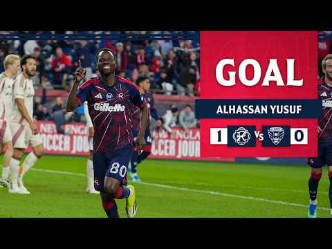 GOAL | Yusuf gets the Revs on the board