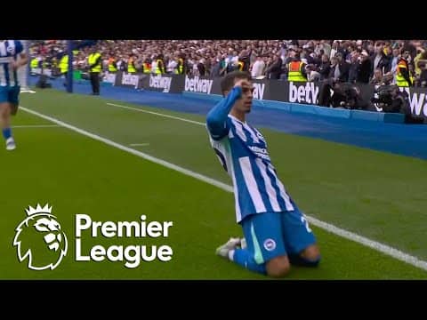 'STUNNING STRIKE!:' Yasin Ayari missiles Brighton 2-0 v. Spurs | Premier League | NBC Sports