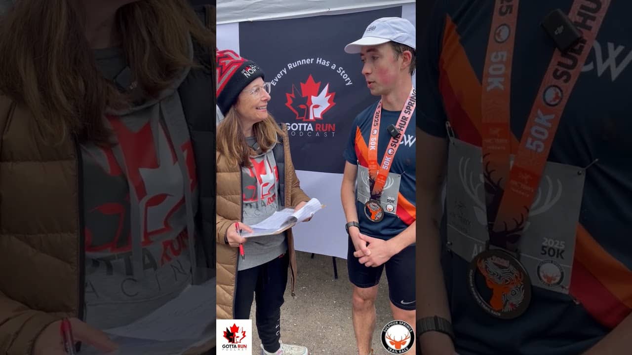 Winner of the 50k Sulphur Springs Trail Race 2025