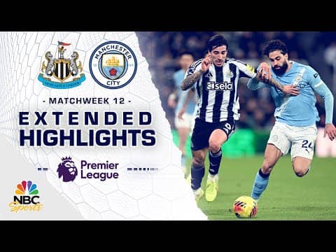 Newcastle United v. Manchester City | PREMIER LEAGUE HIGHLIGHTS | 11/22/2025 | NBC Sports