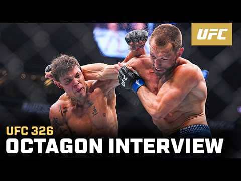 Caio Borralho Octagon Interview | UFC 326