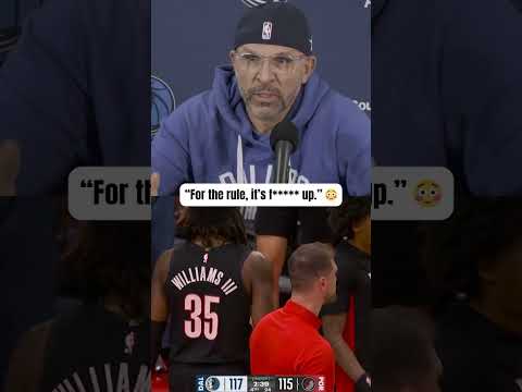 Jason Kidd didn't mince words 😳