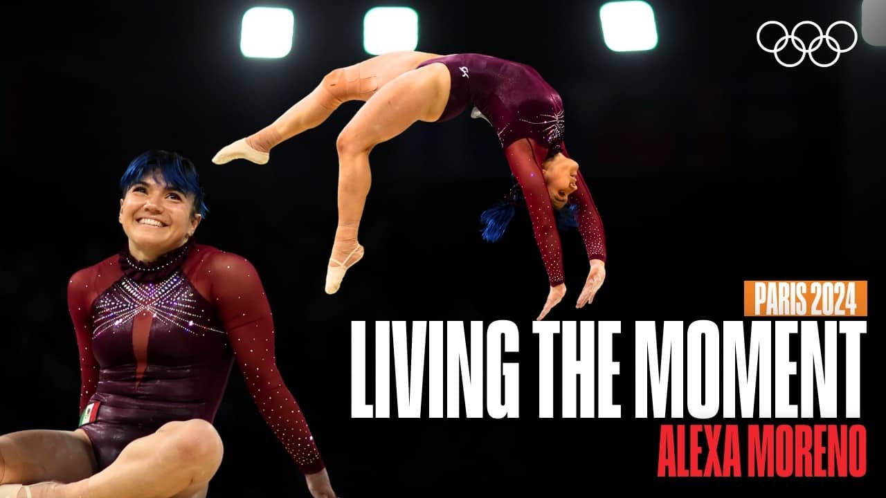 Alexa Moreno's Floor Routine 🇲🇽🤸‍♀️ K-Pop Medley to Stray Kids | Paris 2024